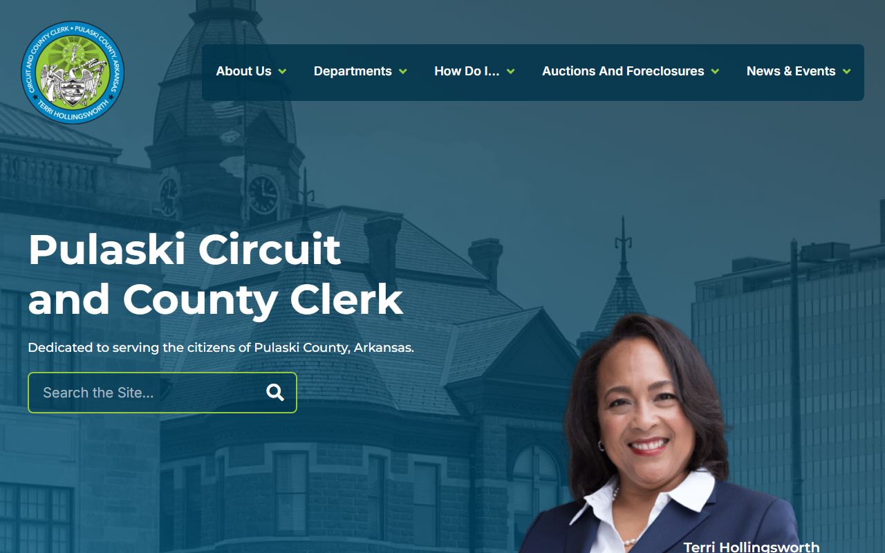Pulaski County White Pages court and clerk records