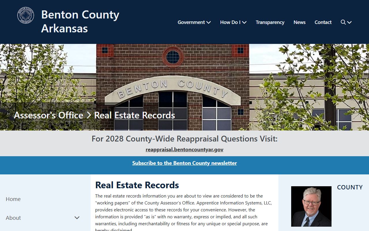 Benton County White Pages property records search